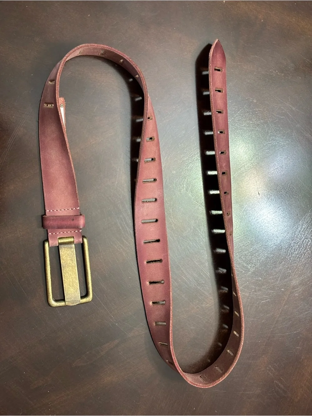 NWOT FREE PEOPLE We The Free Jona Belt Ballet Slipper Pink M/L